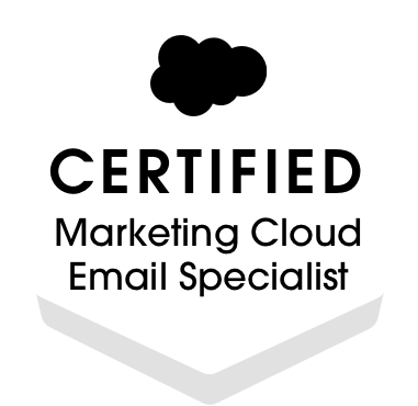 Salesforce Certified Marketing Cloud Email Specialist