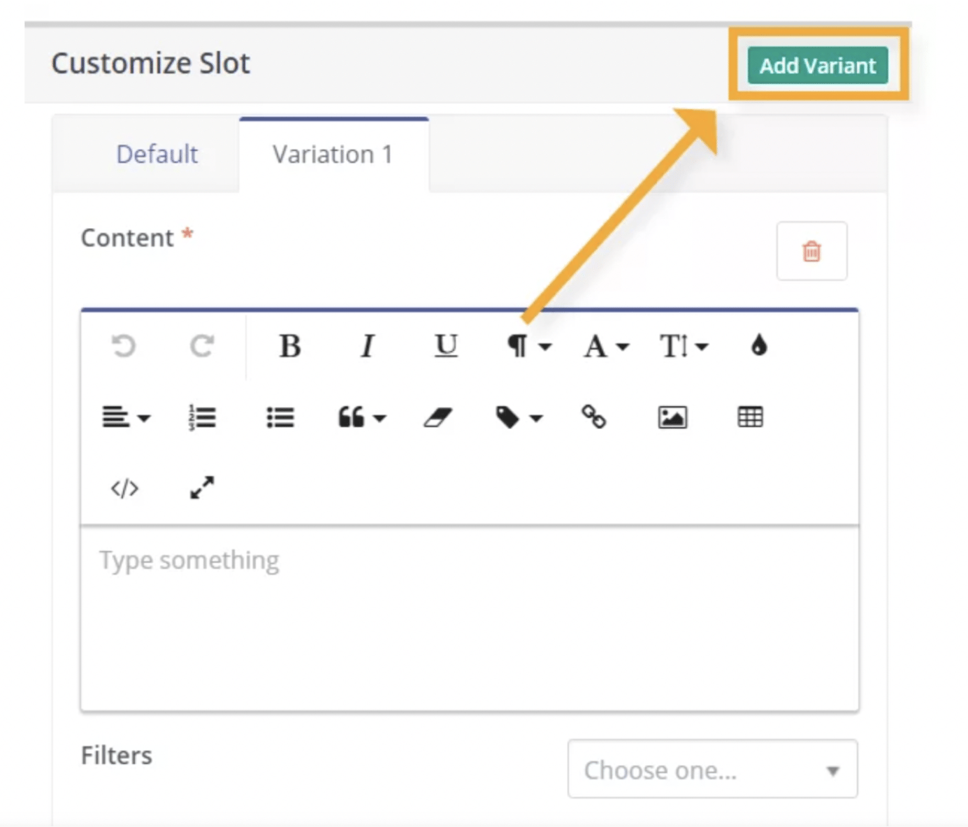 Mautic Dynamic Content variation 