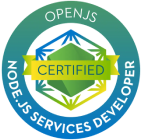 Certified Node.js service dev